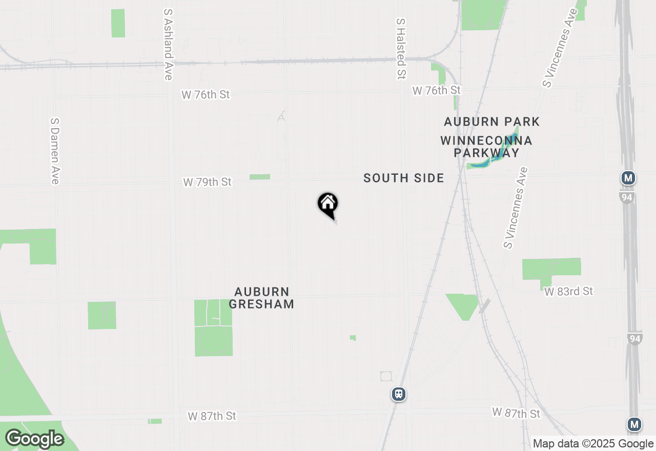 Map of 8032 S Carpenter Street, Chicago, IL 60620