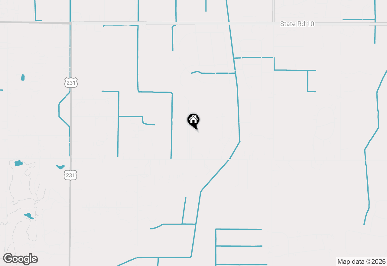 Map of 4600 W 1100 N, Wheatfield, IN 46392