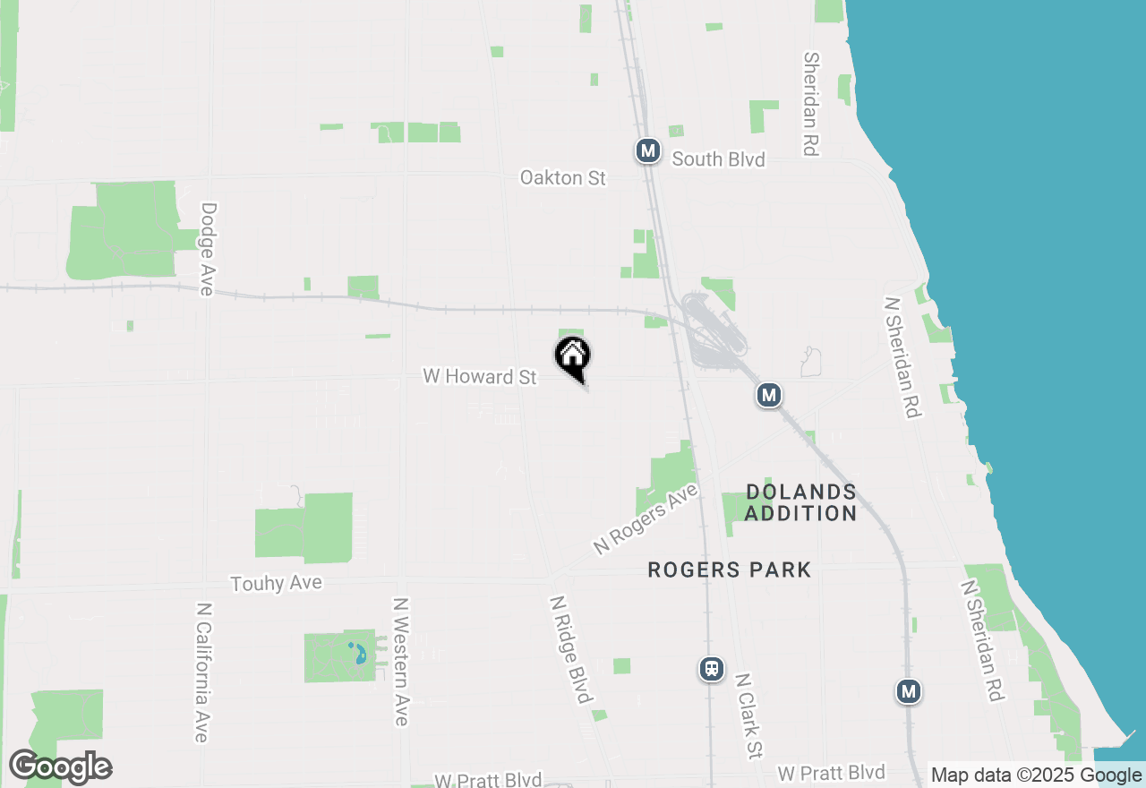 Map of 7526 N Seeley Avenue #202, Chicago, IL 60645