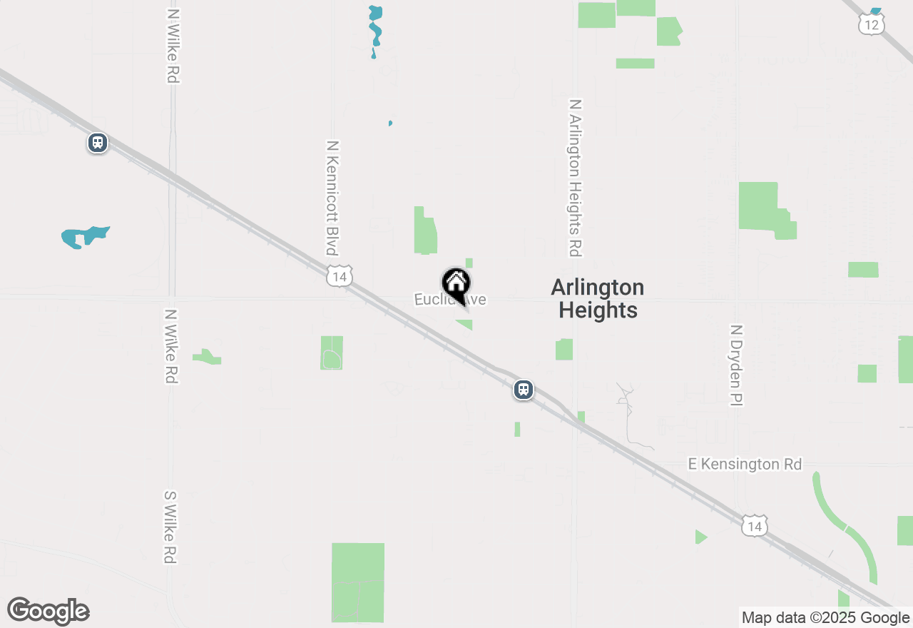 Map of 320 W Fremont Street, Arlington Heights, IL 60004