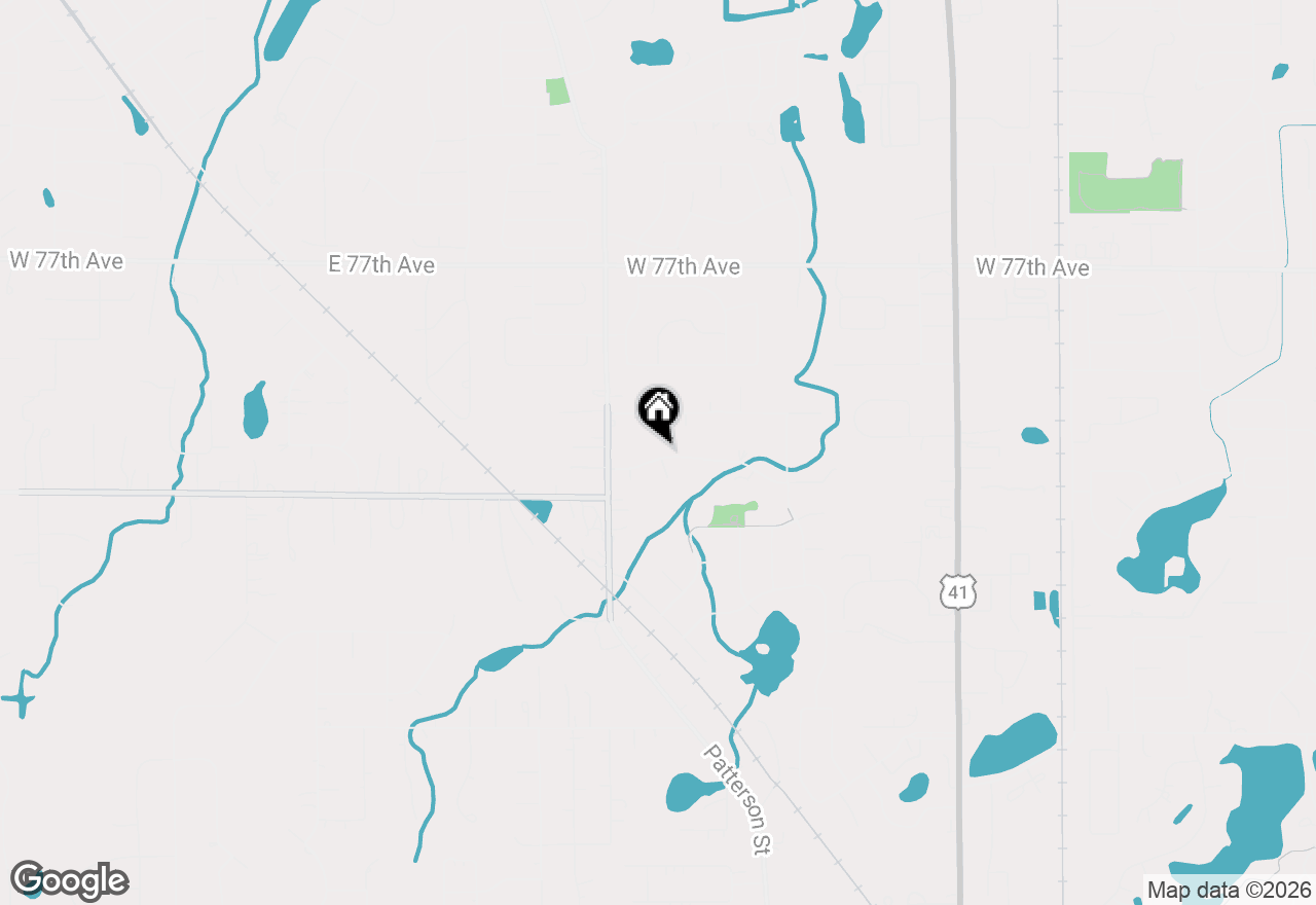 Map of 12310 80th Place, Dyer, IN 46311