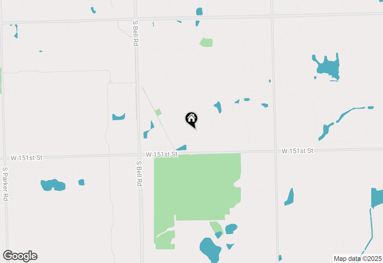 Map of 12459 Rosewood Drive, Homer Glen, IL 60491