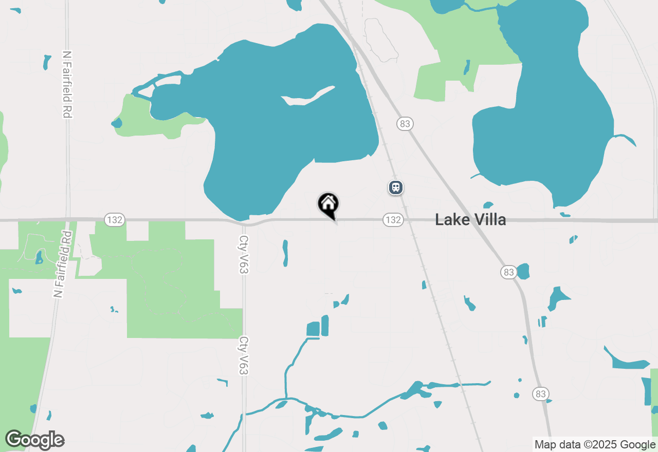 Map of 95 W Grand Avenue, Lake Villa, IL 60046