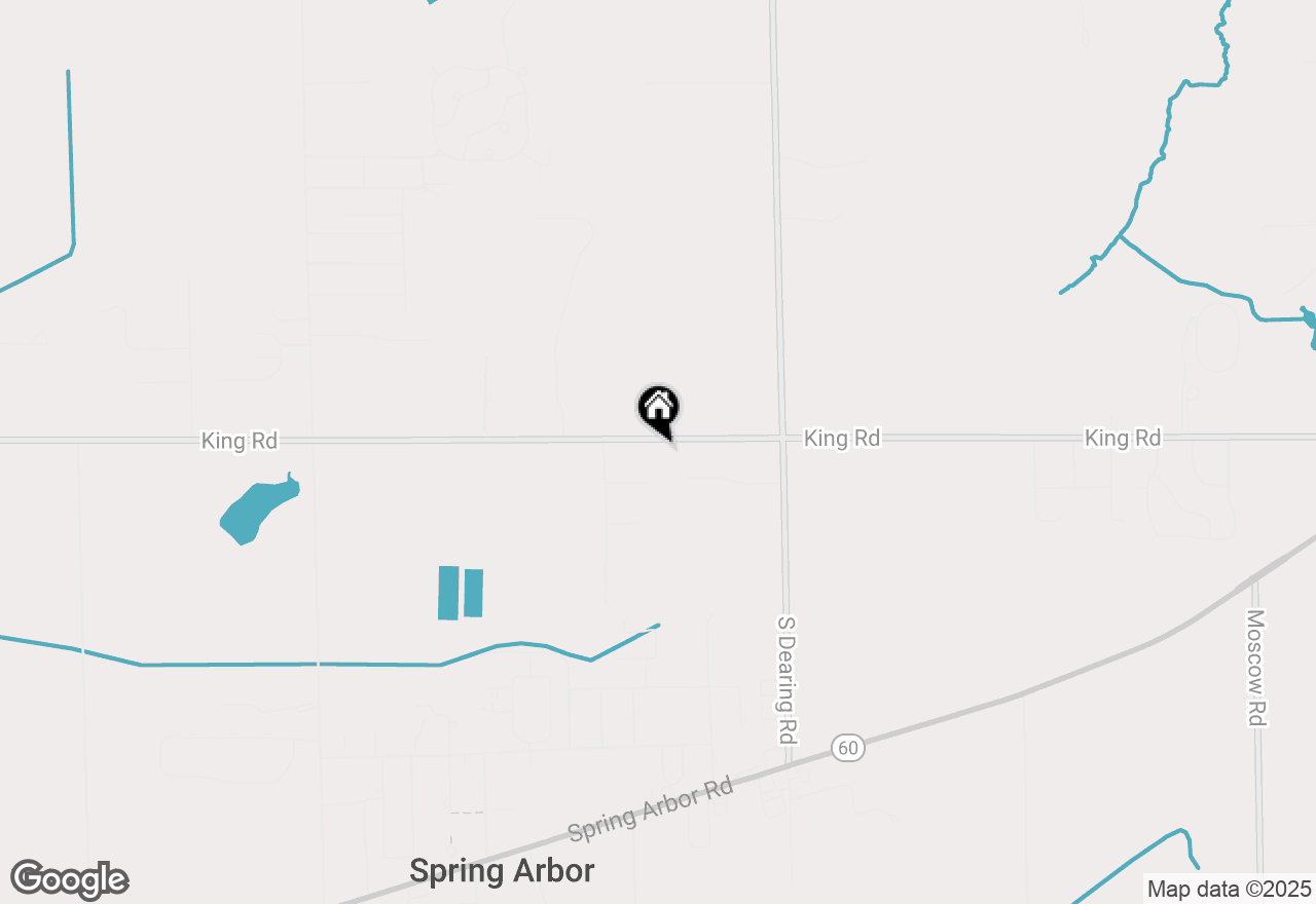 Map of 7259 King Road, Jackson, MI 49201