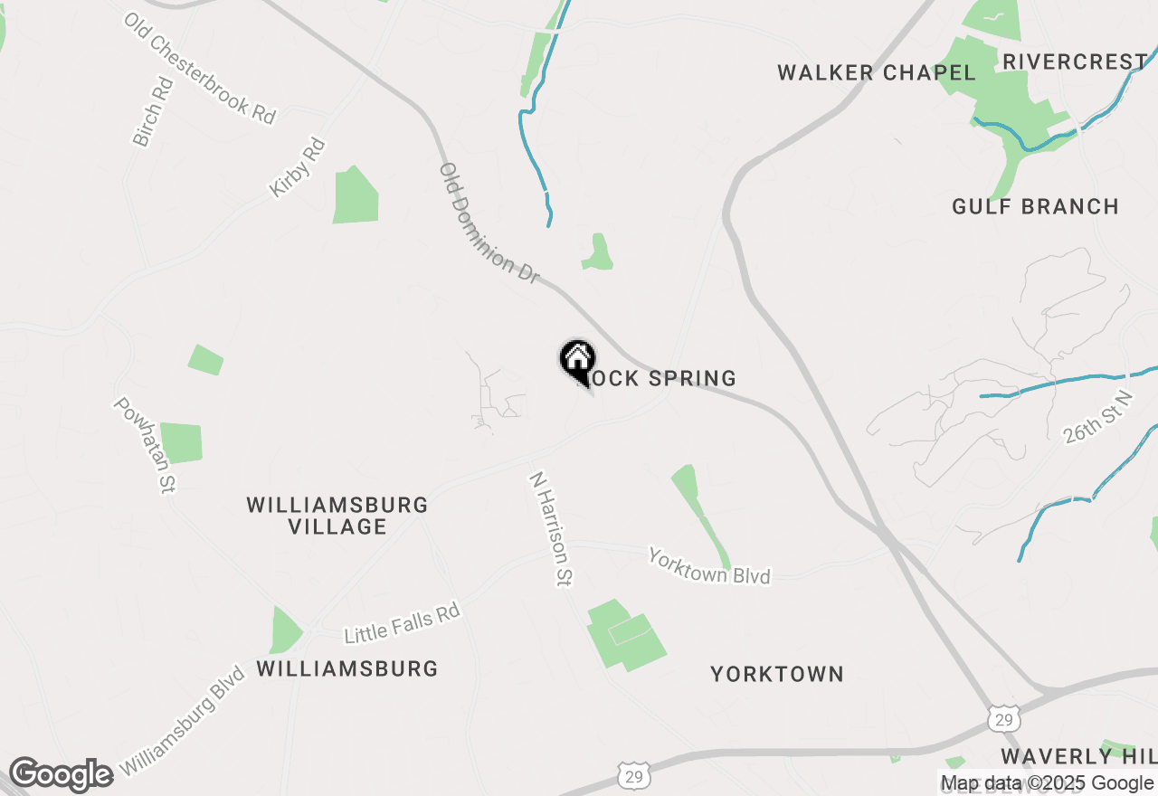 Map of  N Emerson Street, Arlington, VA 22207