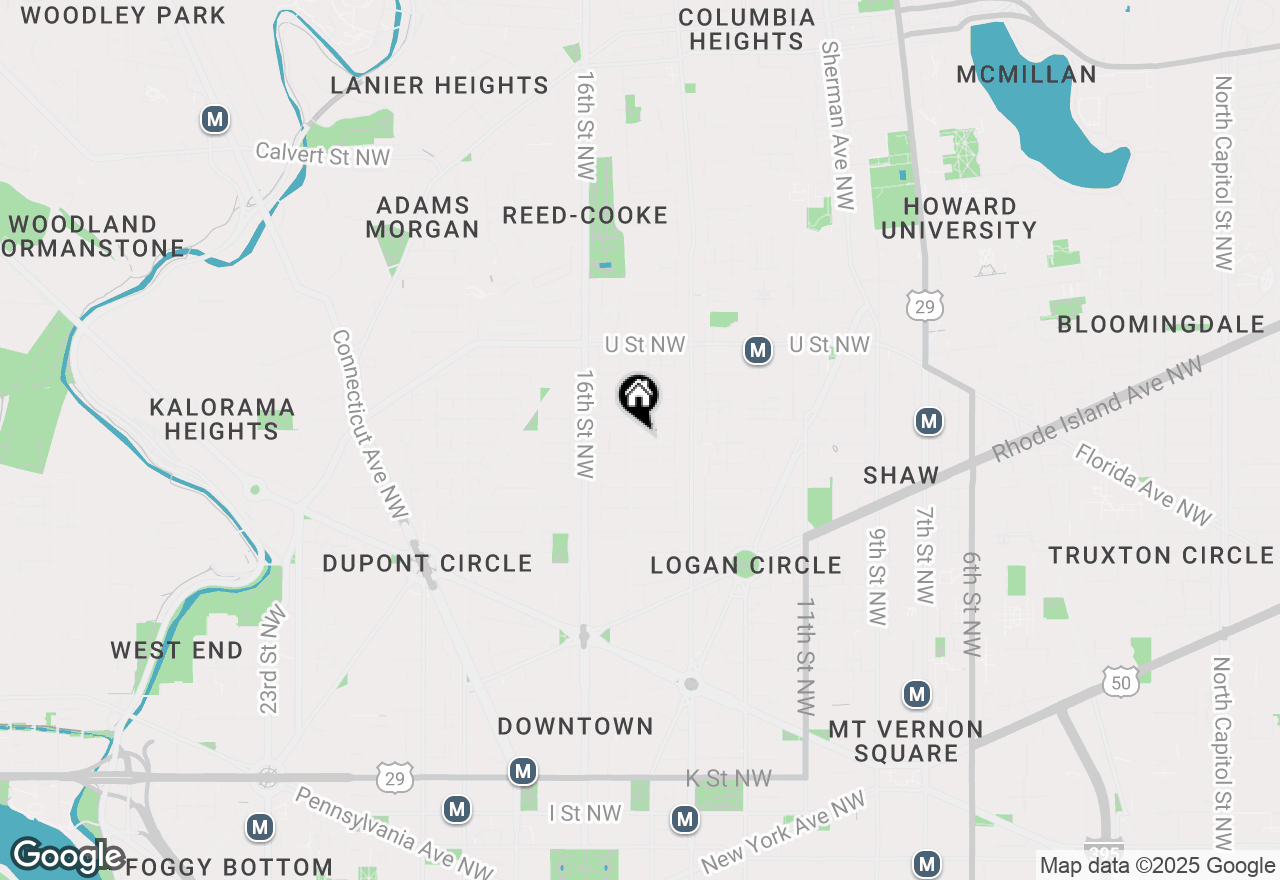 Map of 1440 S Street Nw, Washington, DC 20009