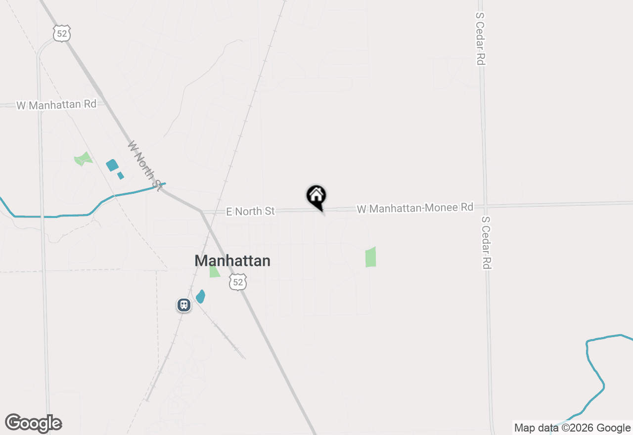 Map of 110 Jan Street, Manhattan, IL 60442