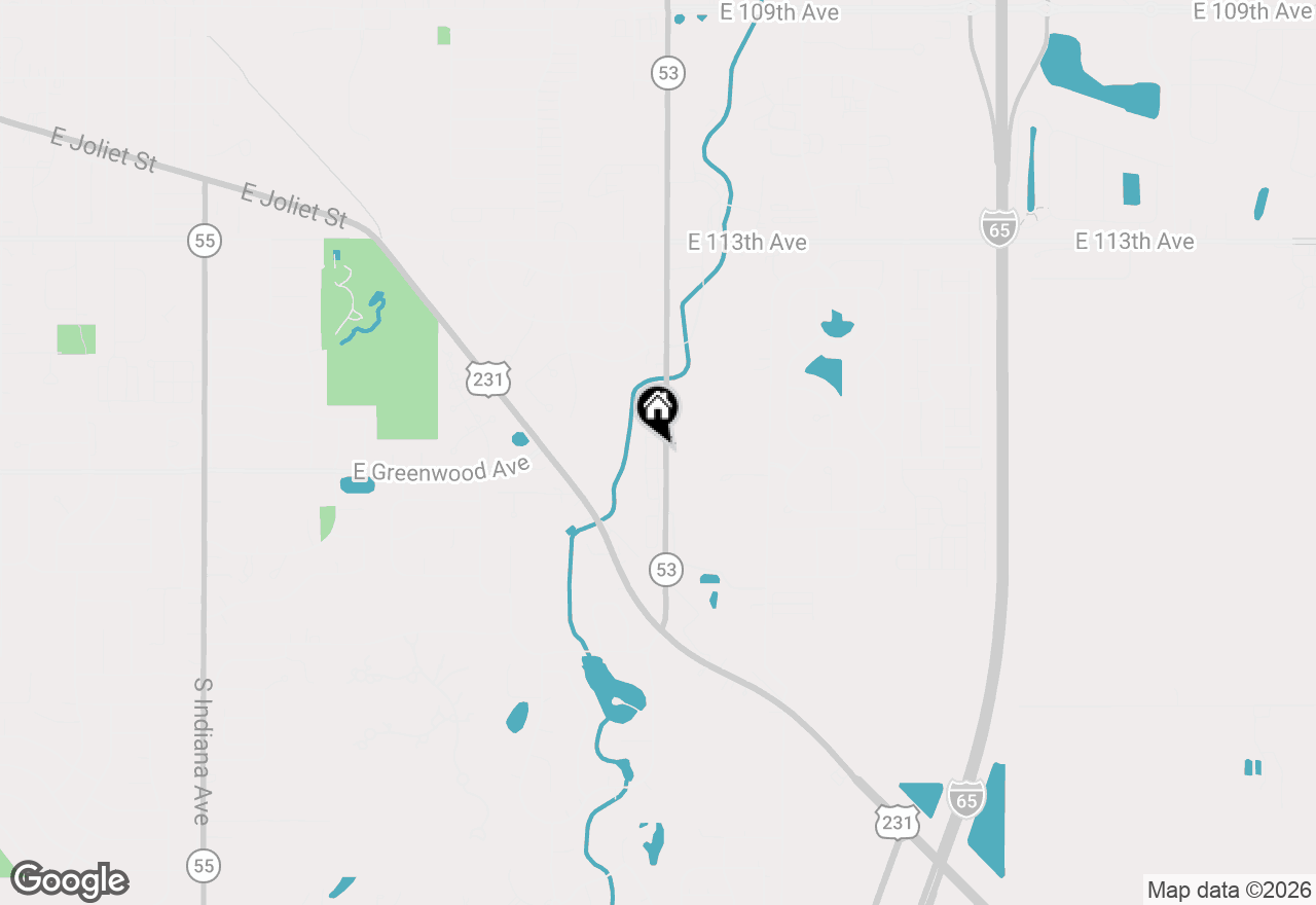 Map of 11650 Broadway, Crown Point, IN 46307
