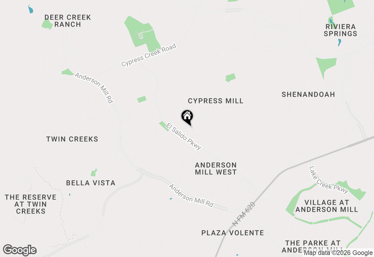 Map of 2900 Aster Pass, Cedar Park, TX 78613