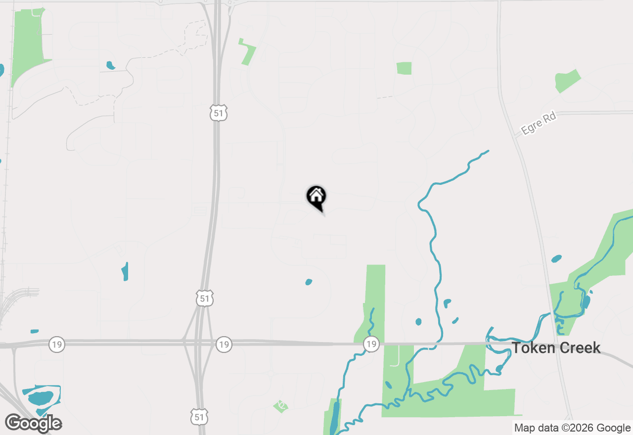 Map of 4117 Bear Tree Parkway, Deforest, WI 53532