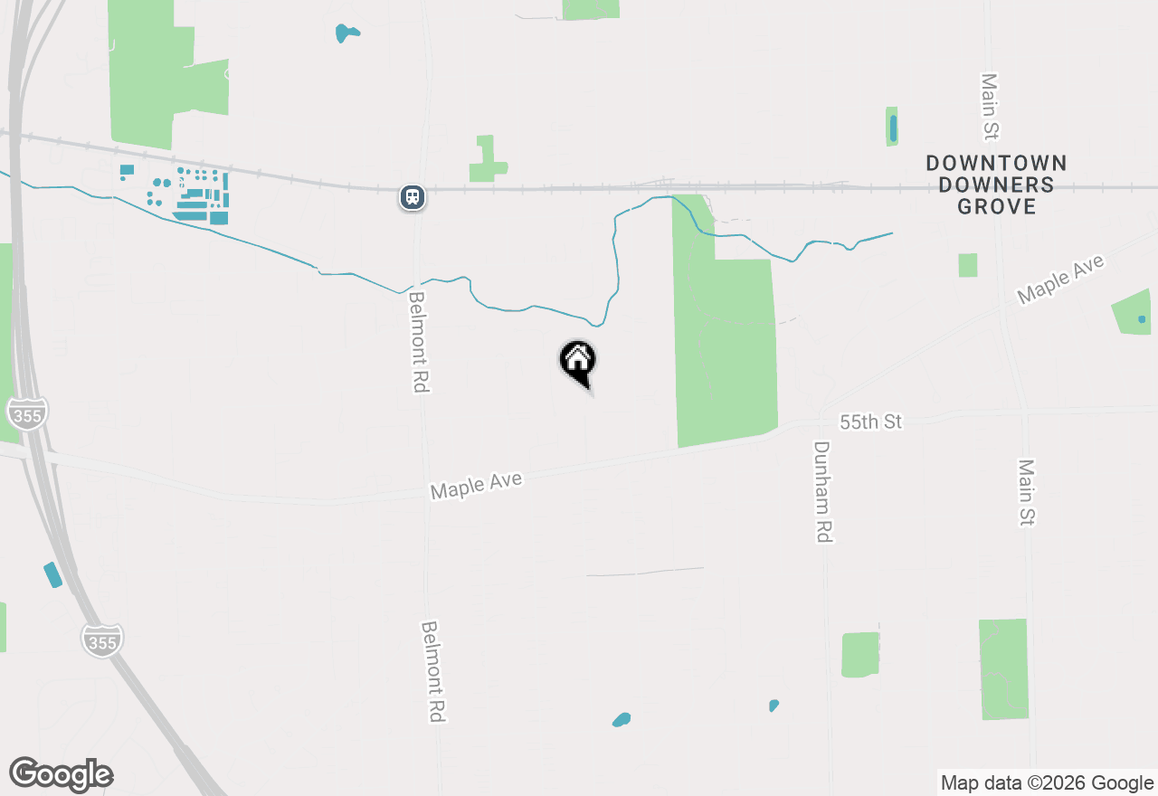 Map of 1903 Elmore Avenue, Downers Grove, IL 60515