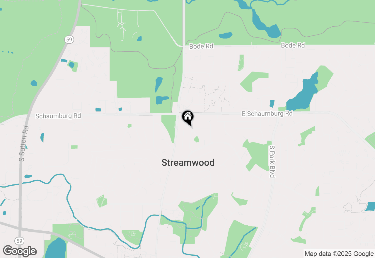 Map of 19 Grow Lane, Streamwood, IL 60107