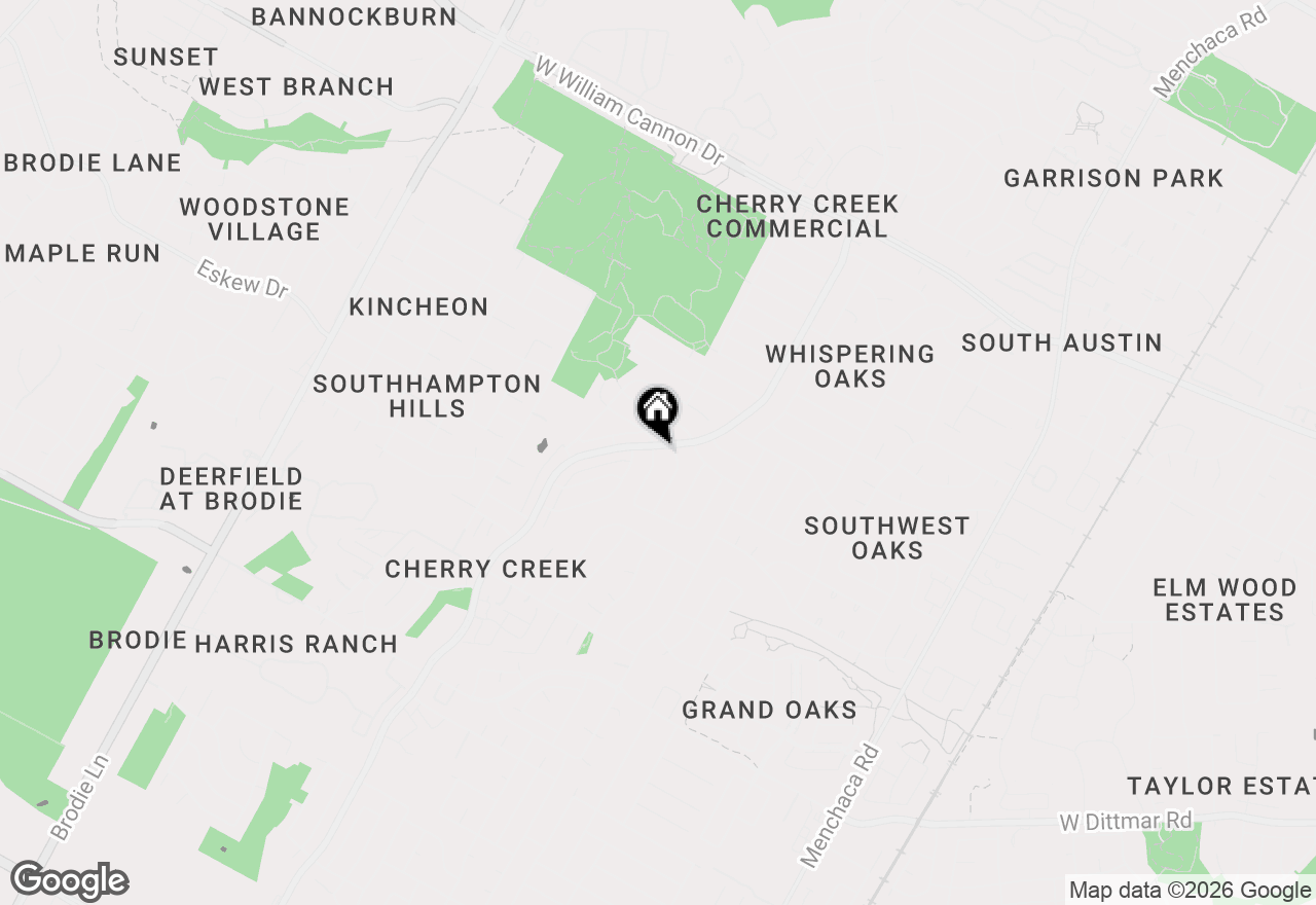 Map of 7901 Finch Trl, Austin, TX 78745