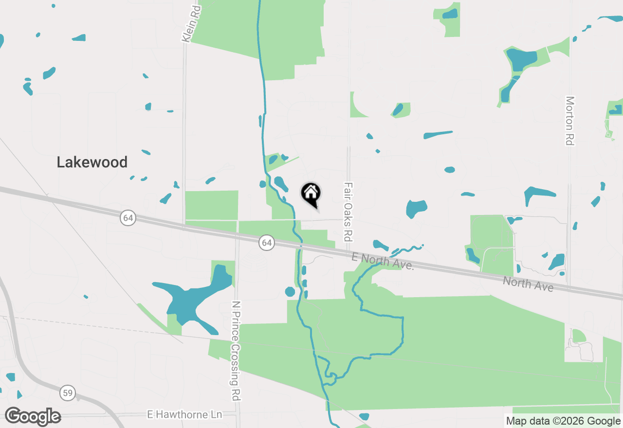 Map of 0N705 Morningside Avenue, West Chicago, IL 60185