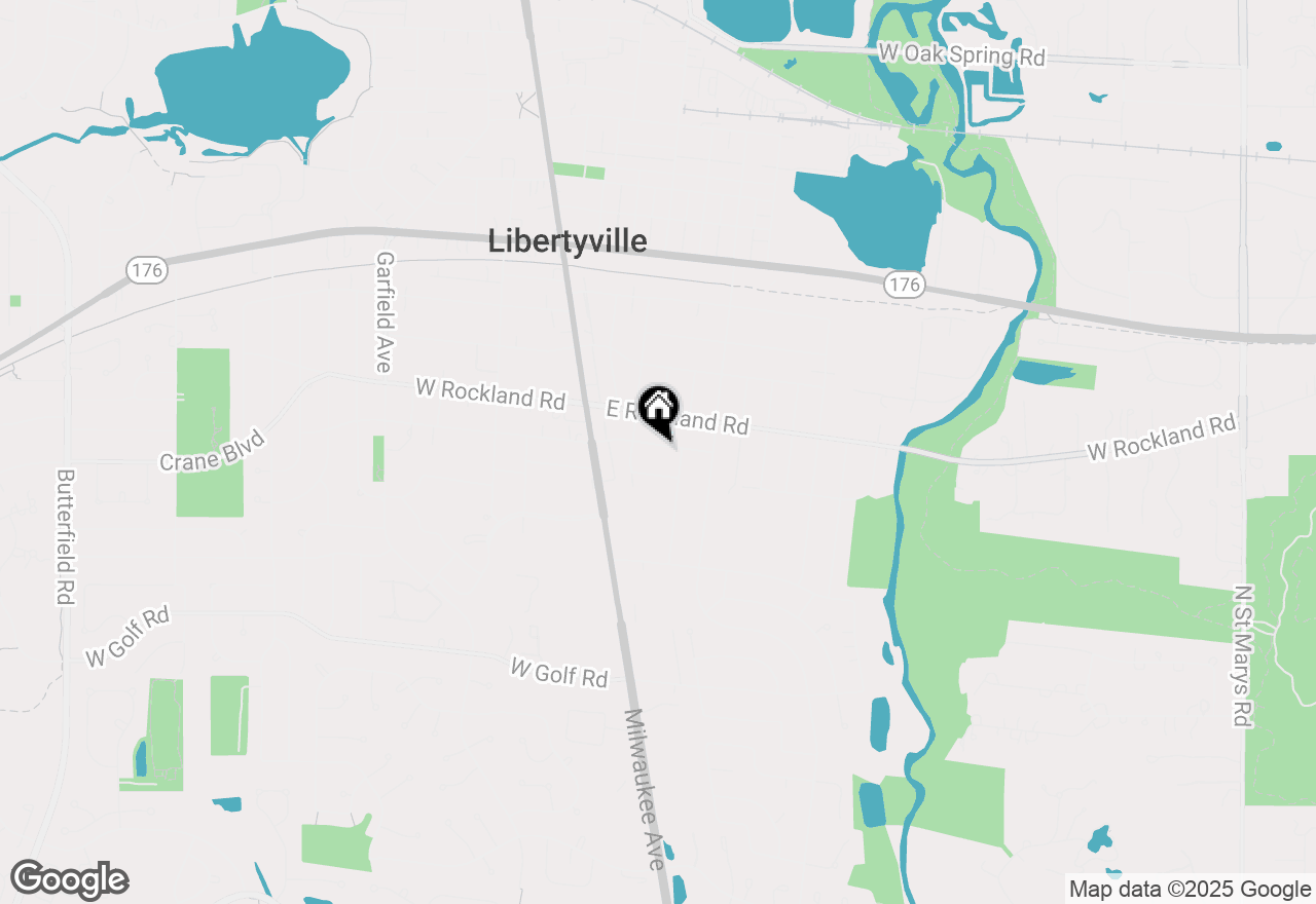 Map of 425 E Austin Avenue, Libertyville, IL 60048