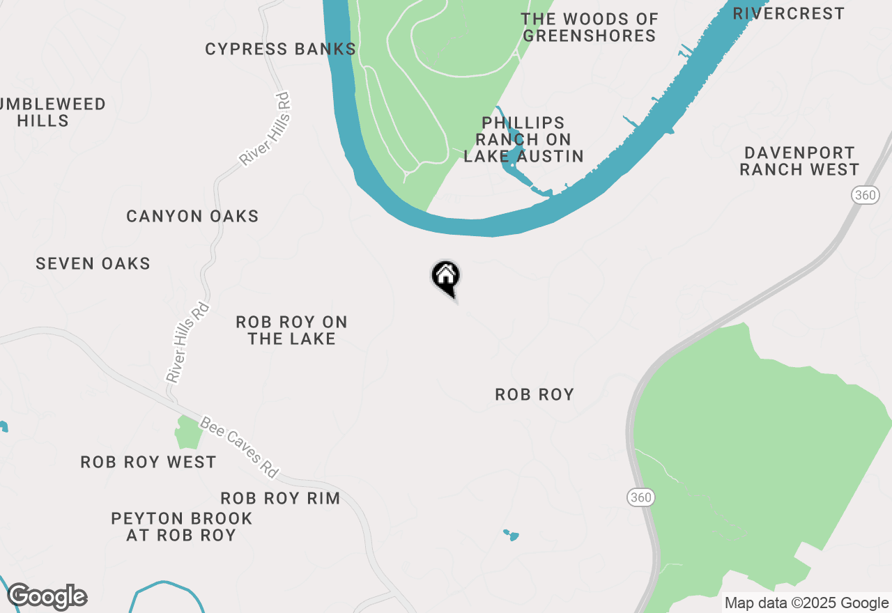Map of 12 Beecher Ln, Austin, TX 78746