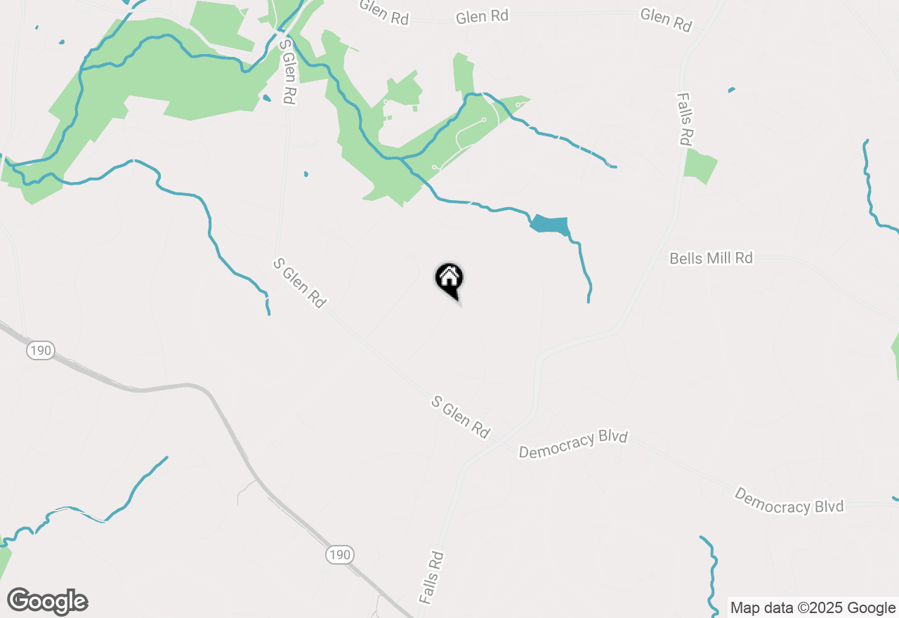 Map of 10813 Lockland Road, Potomac, MD 20854