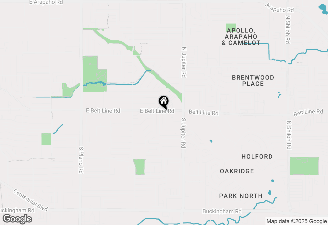 Map of 100 Trellis Place #102, Richardson, TX 75081