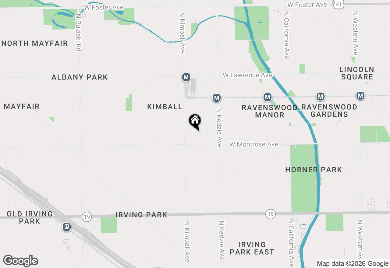 Map of 4439 N Christiana Avenue, Chicago, IL 60625