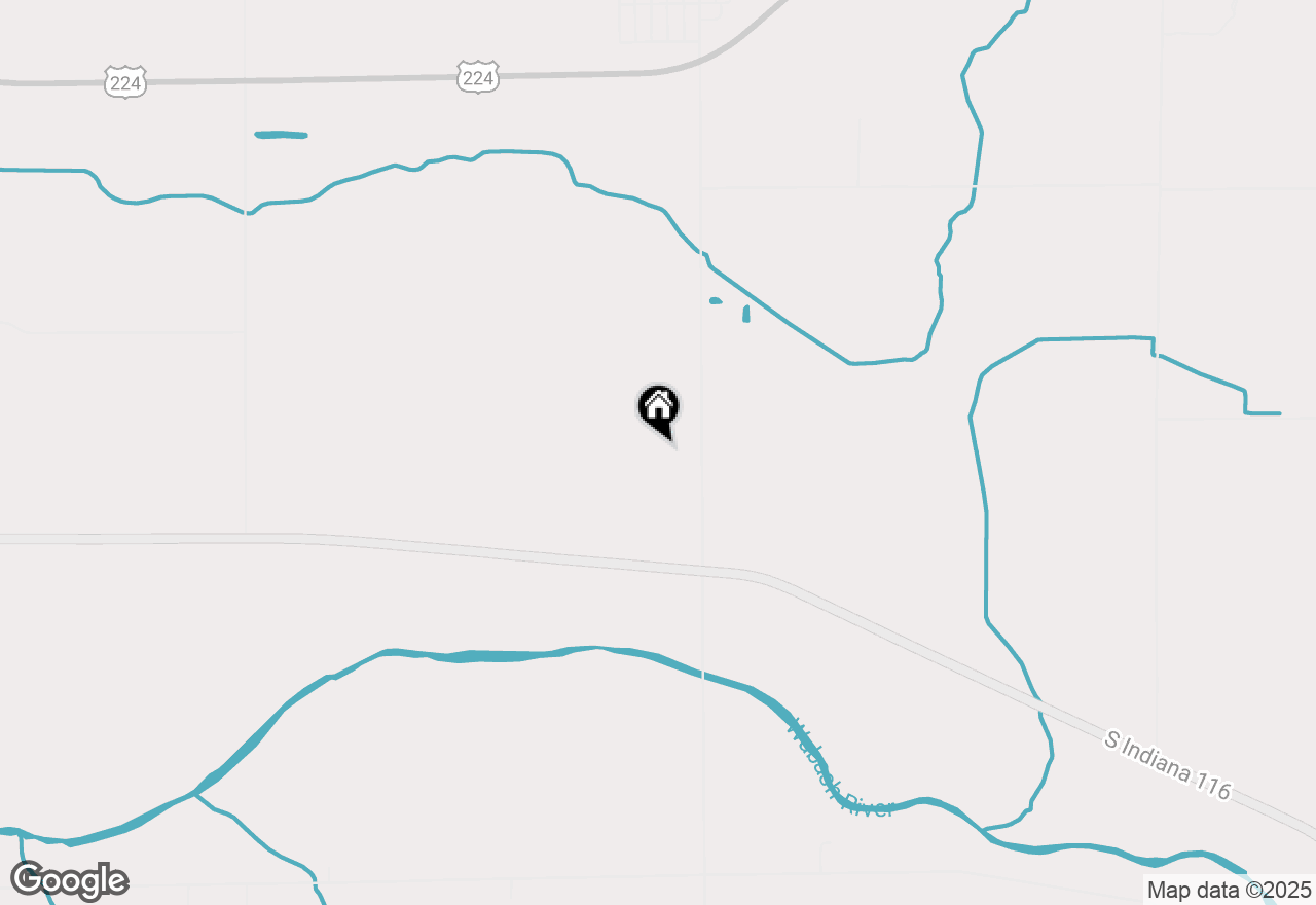 Map of 4906 N 100 W, Uniondale, IN 46791