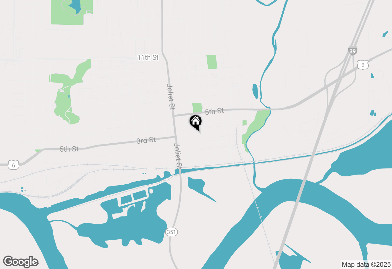 Map of 1003 3rd Street, Lasalle, IL 61301