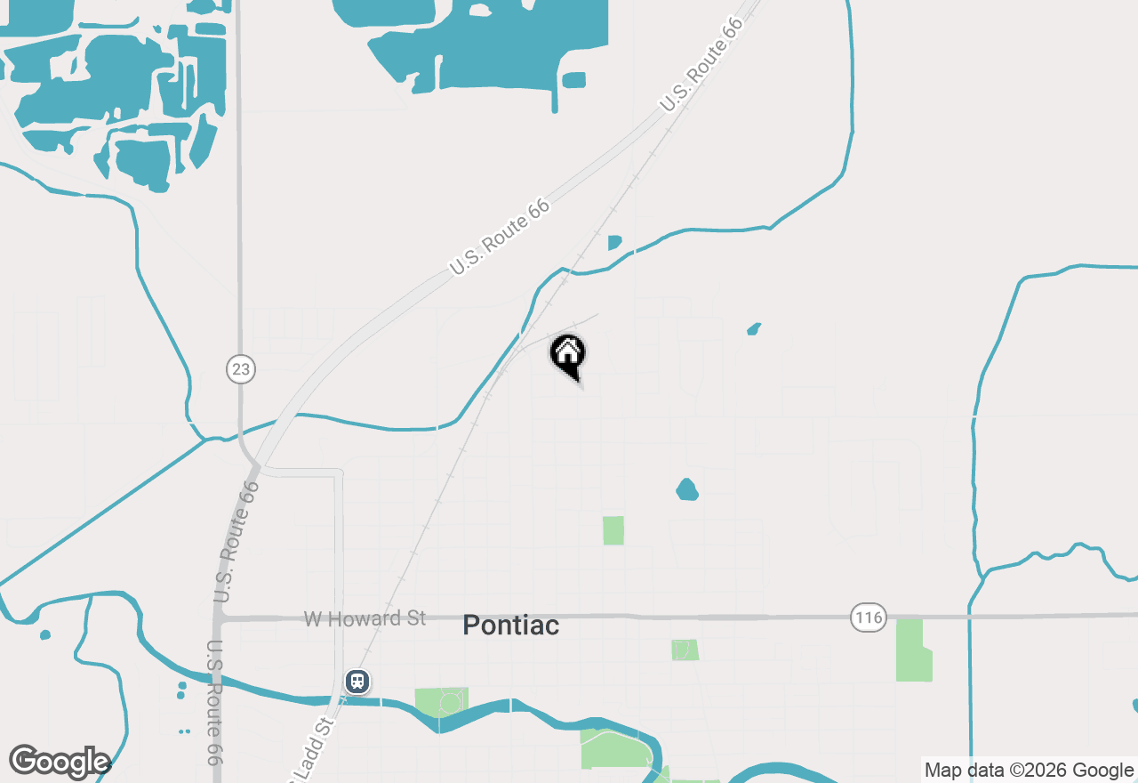 Map of 219 E Michigan Avenue, Pontiac, IL 61764