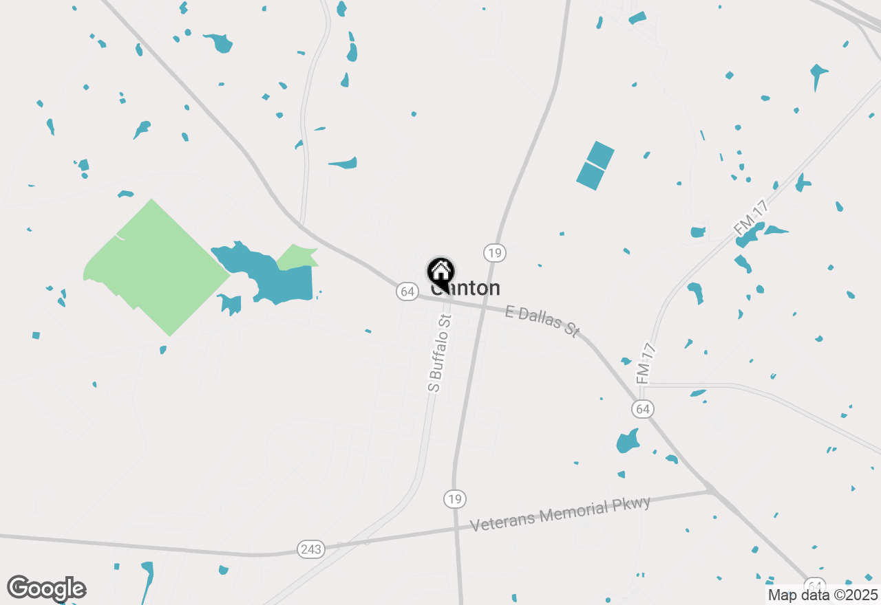 Map of 131 W Dallas Street, Canton, TX 75103