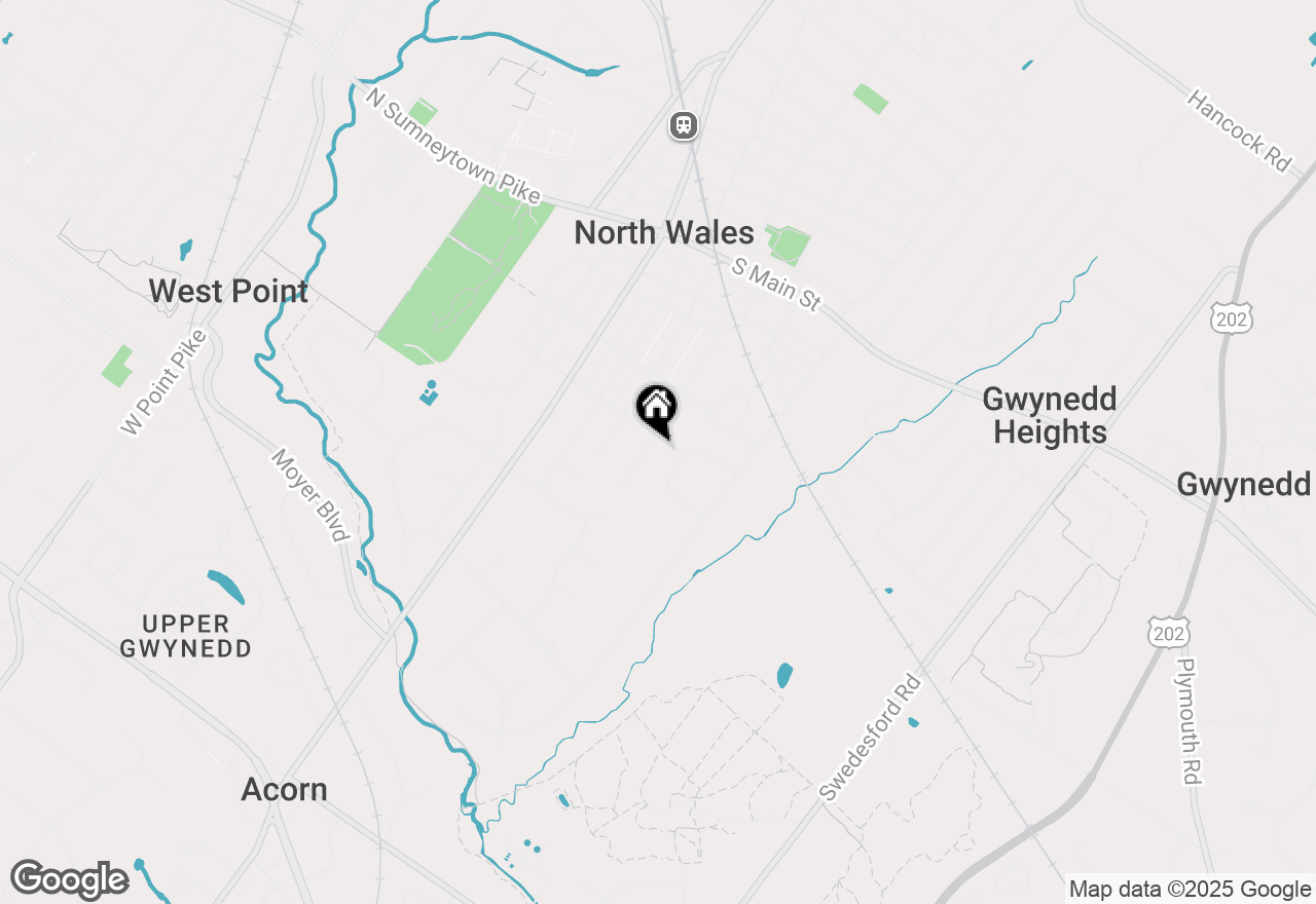 Map of 505 Washington Avenue, North Wales, PA 19454