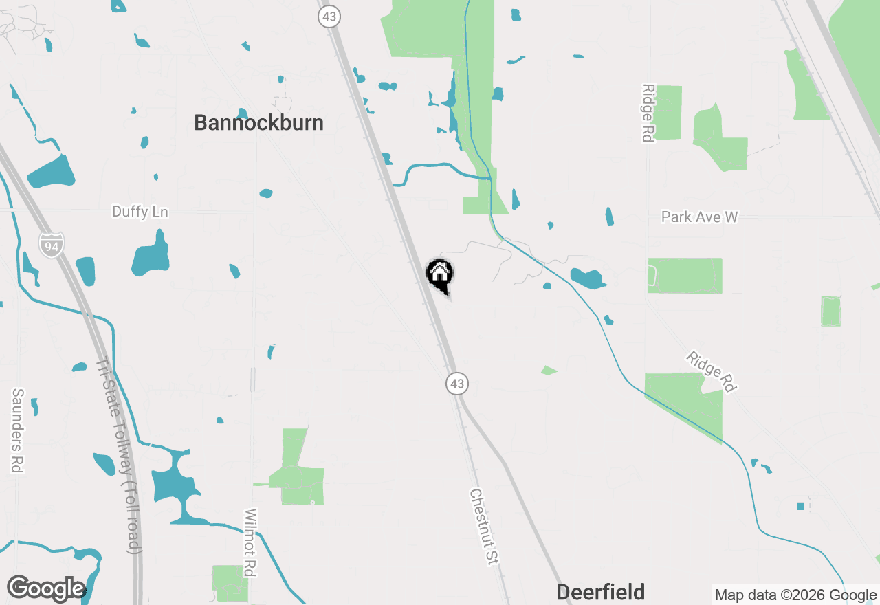 Map of 1770 Overland Trail, Deerfield, IL 60015