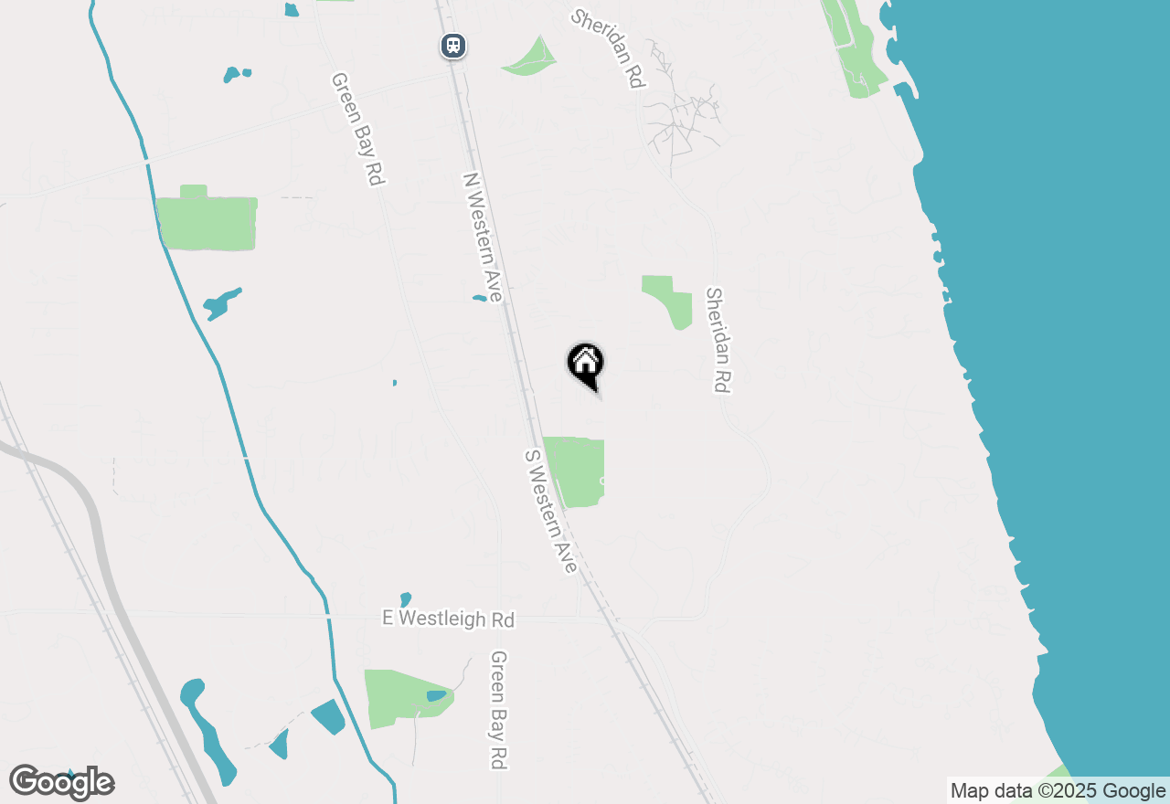 Map of 30 Washington Circle, Lake Forest, IL 60045