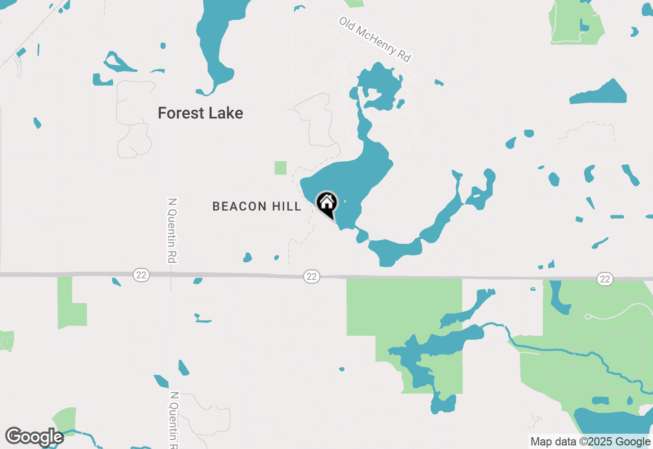 Map of 23205 N Sanctuary Club Drive, Kildeer, IL 60047