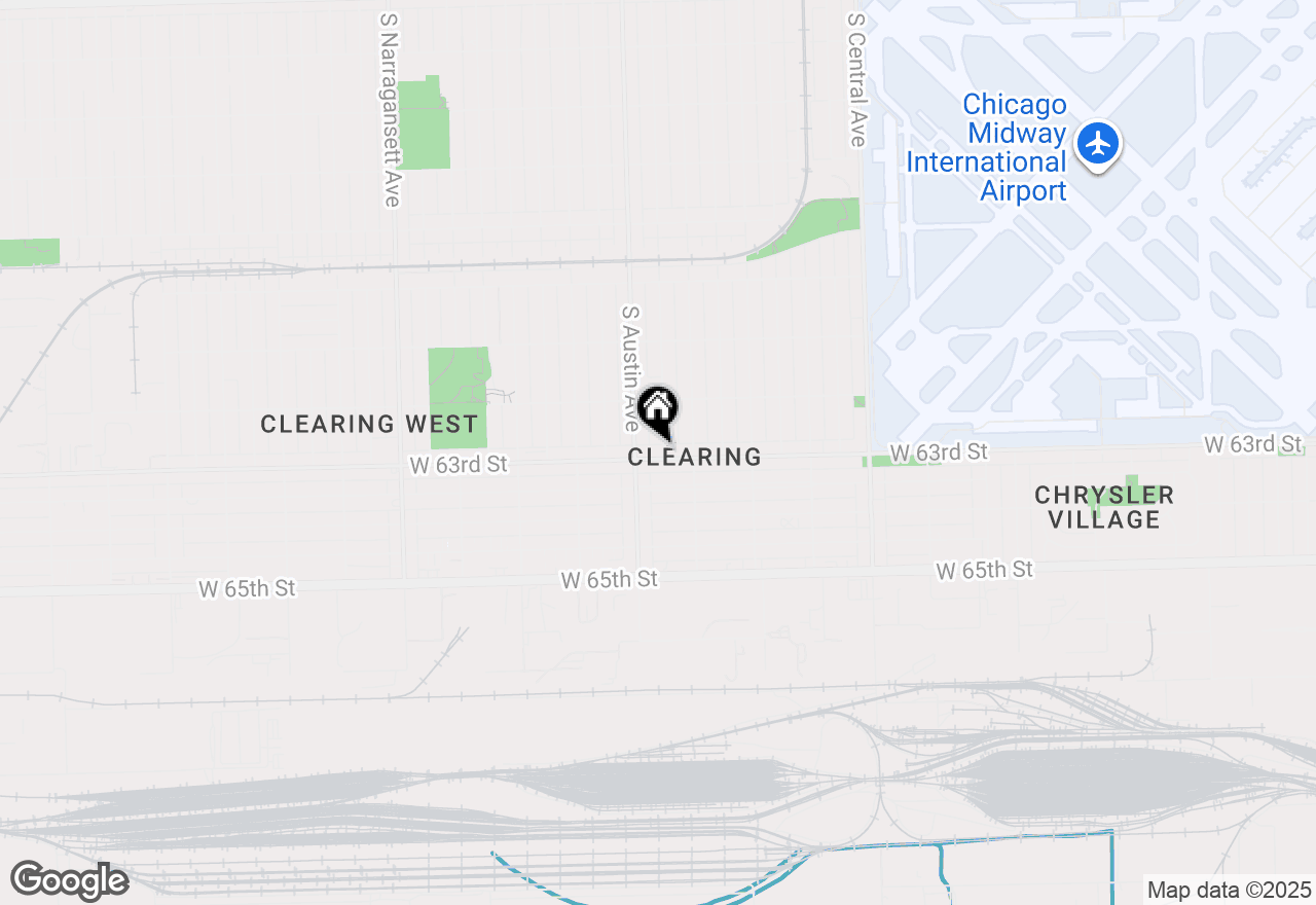 Map of 6252 S Mason Avenue #3B, Chicago, IL 60638