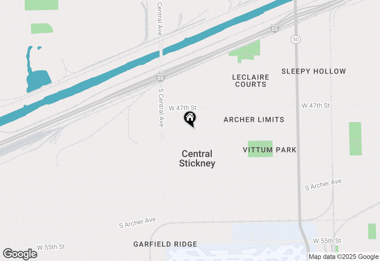 Map of 4815 S Lotus Avenue, Chicago, IL 60638