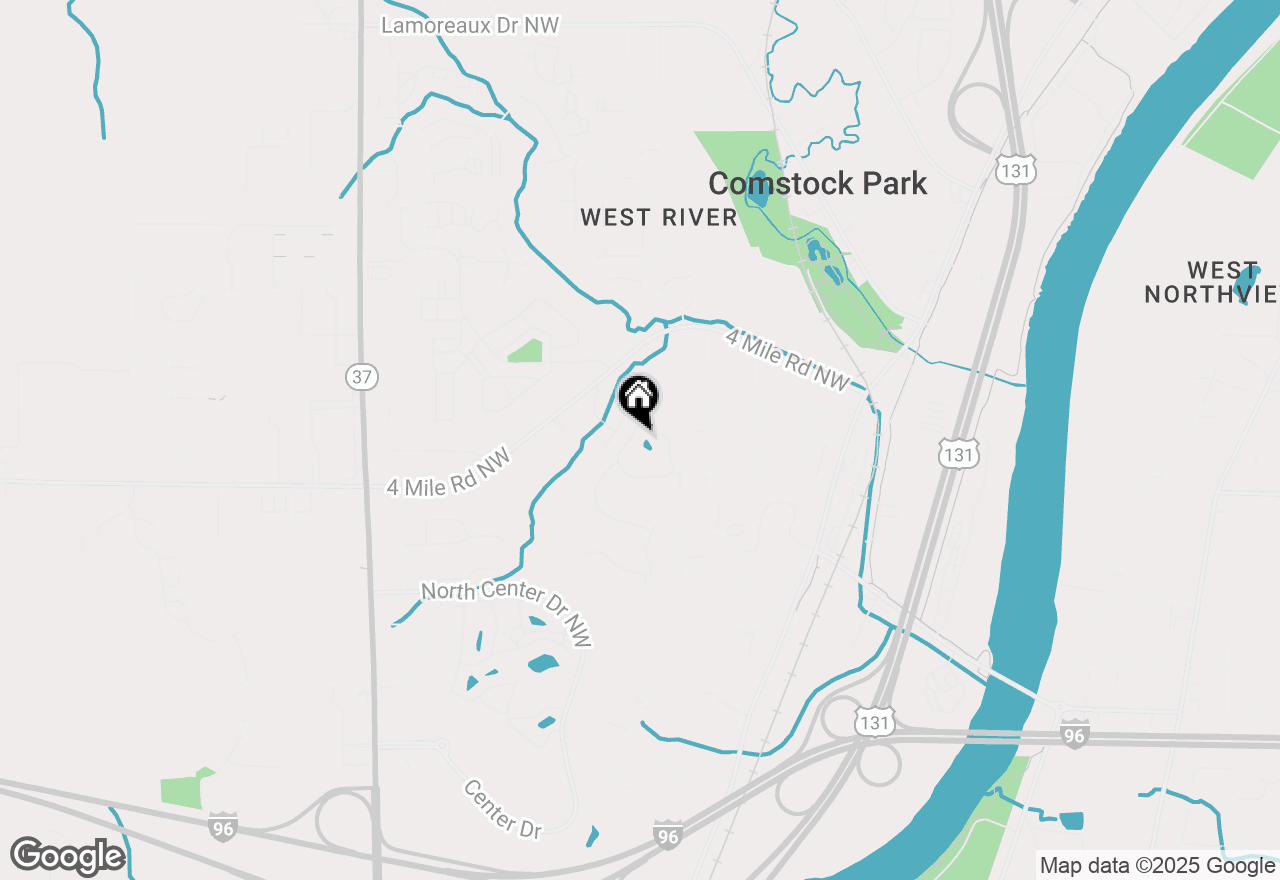 Map of 3748 Timber Creek Drive Nw, Comstock Park, MI 49321
