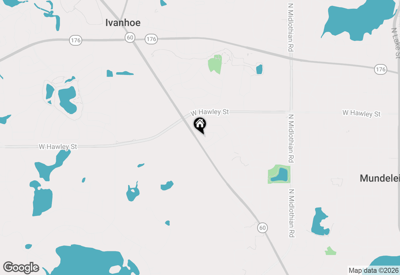 Map of 356 Yorkshire Drive, Mundelein, IL 60060