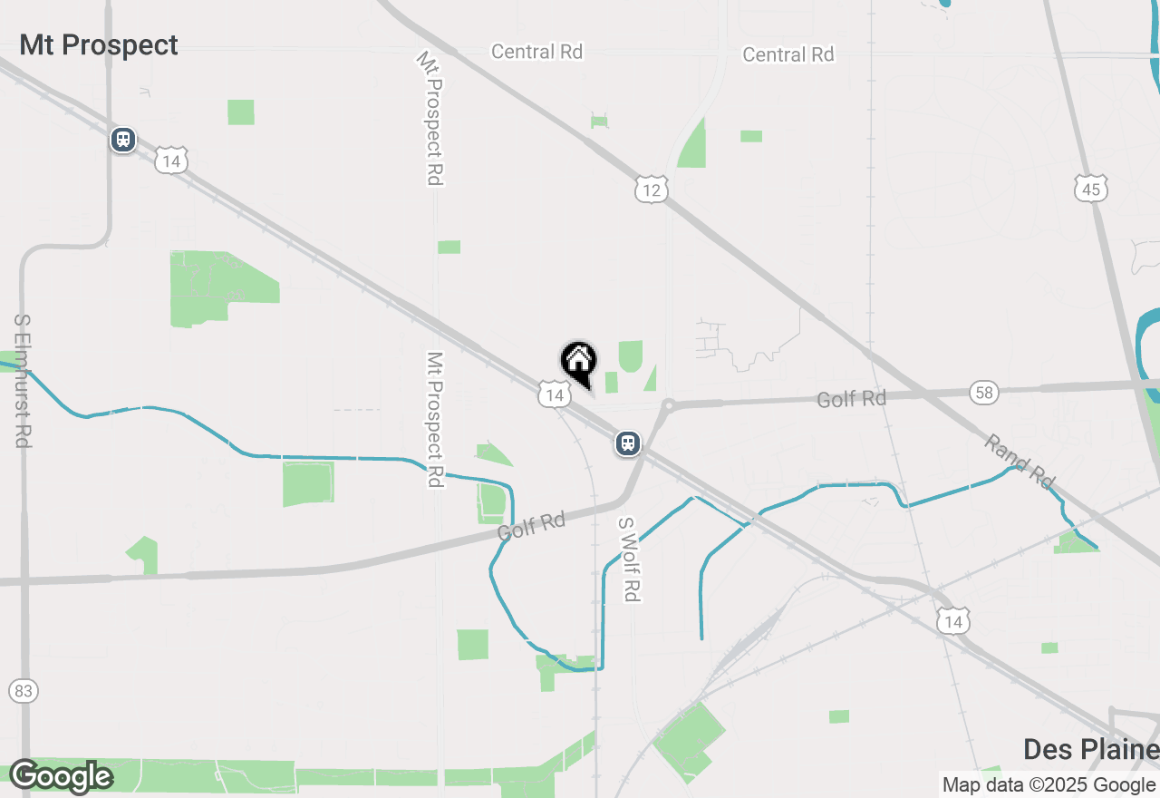 Map of 380 E Northwest Highway, Des Plaines, IL 60016