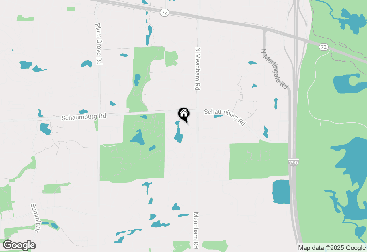 Map of 1253 Beechwood Court #B2, Schaumburg, IL 60193