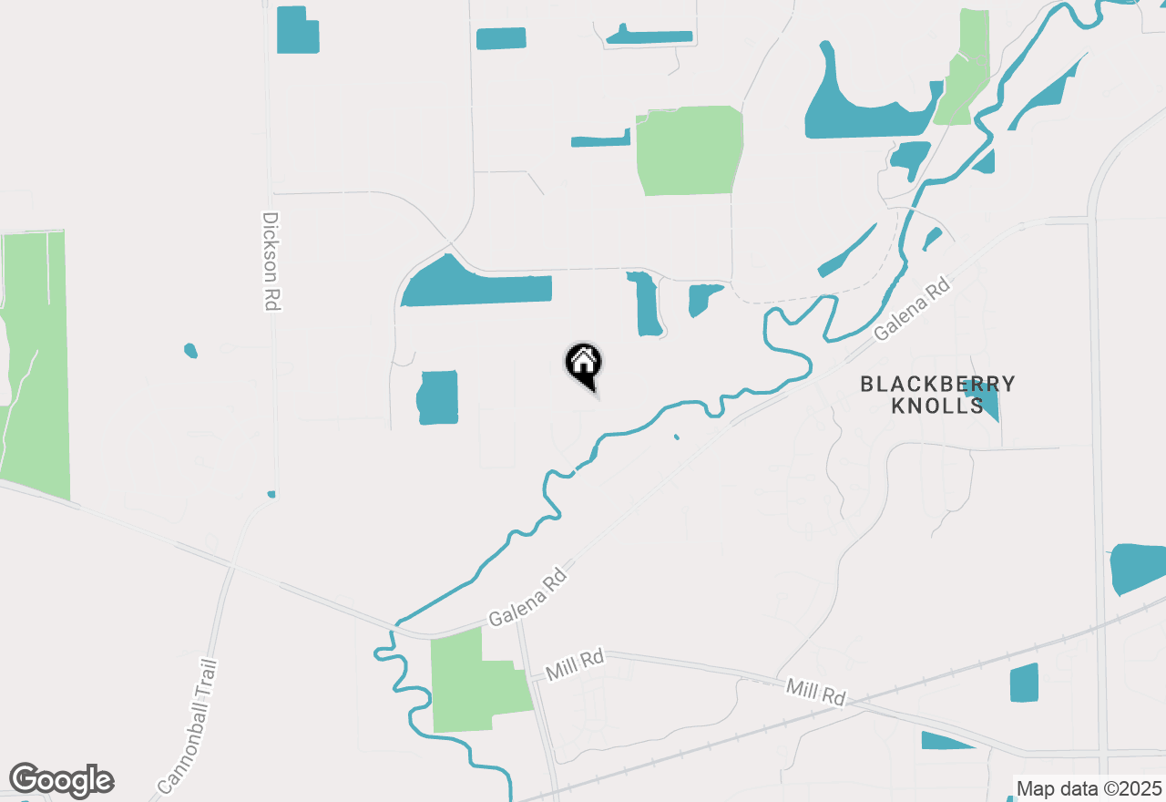 Map of 17 S Cypress Drive, Bristol, IL 60512