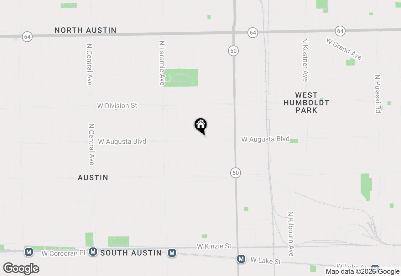 Map of 4954 W Augusta Boulevard #1, Chicago, IL 60651
