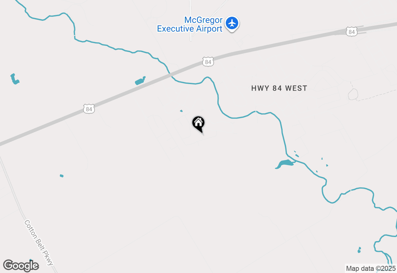 Map of 712 Stone Creek Ranch Road, Waco, TX 76657