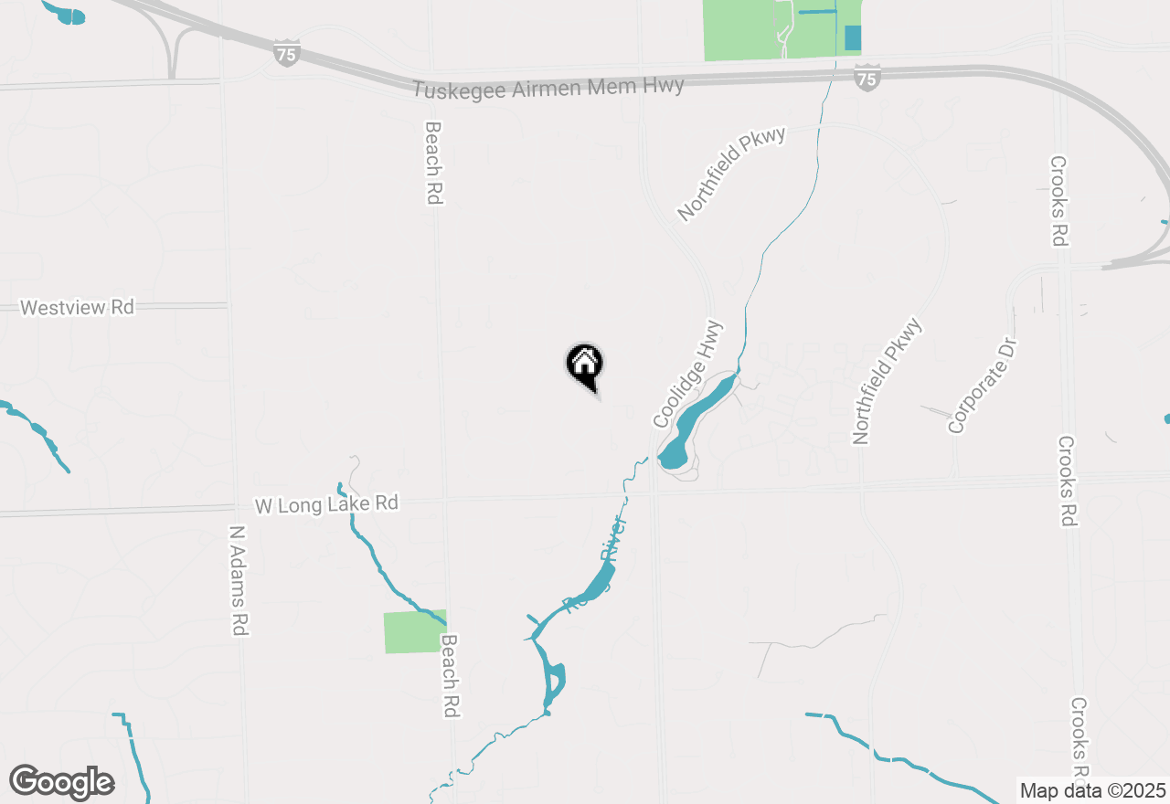 Map of 5242 Cardinal Drive, Troy, MI 48098