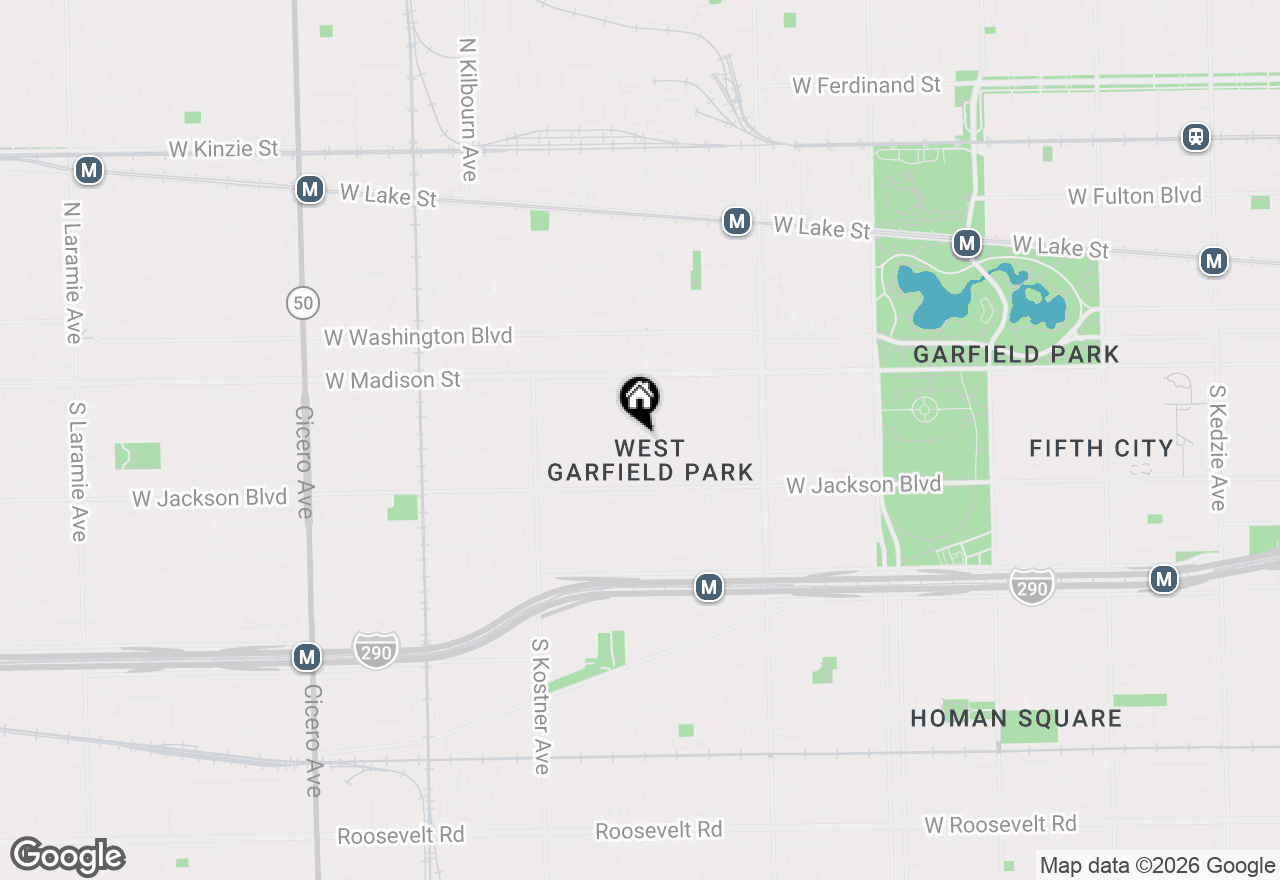 Map of 4209 W Wilcox Street, Chicago, IL 60624