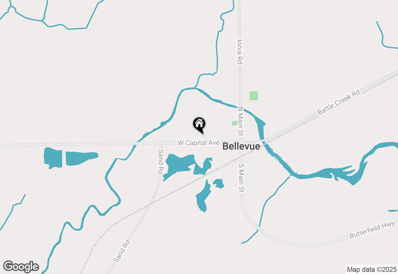 Map of 520 W Capital Avenue, Bellevue, MI 49021