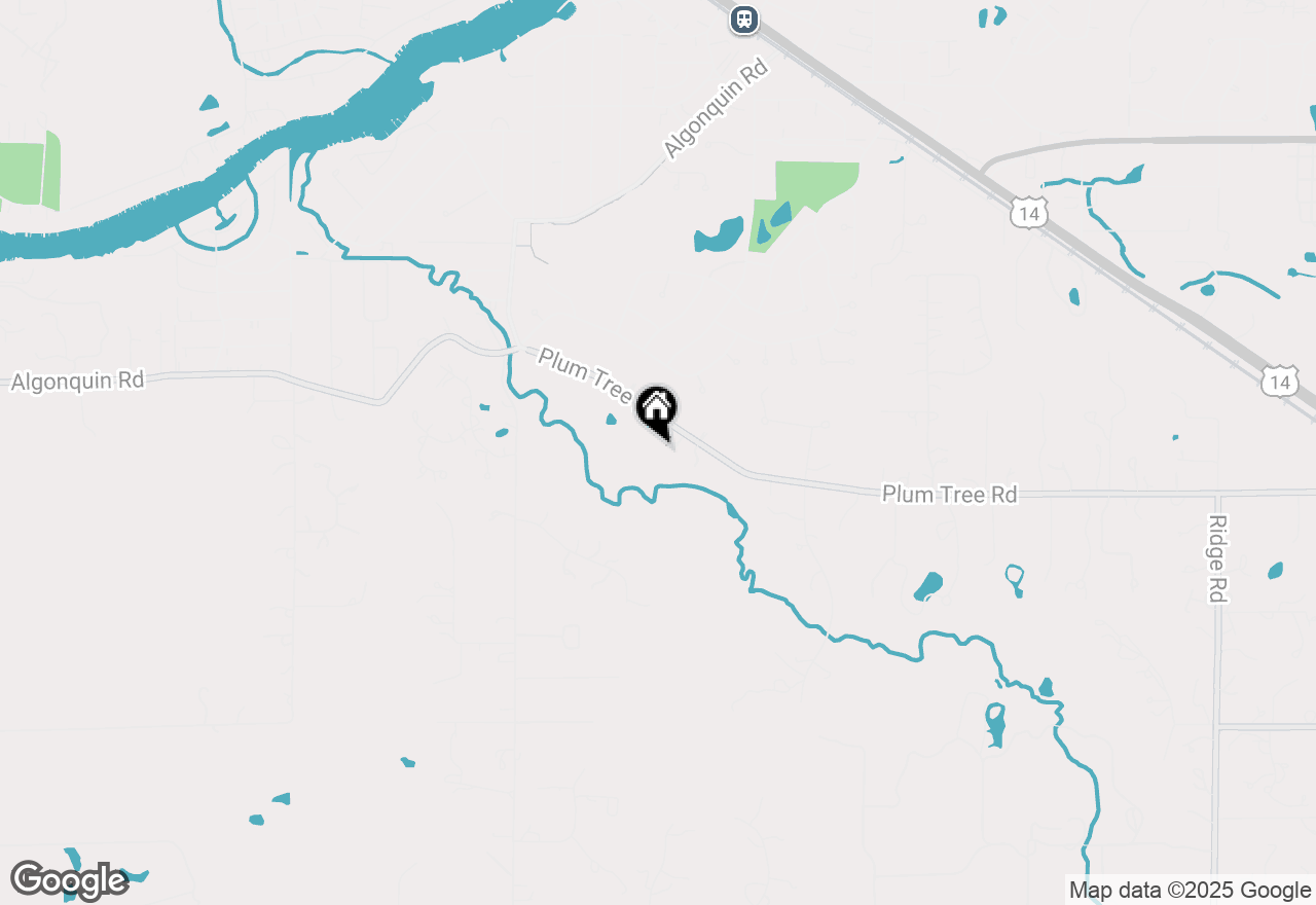 Map of 1313 Plum Tree Road, Barrington Hills, IL 60010