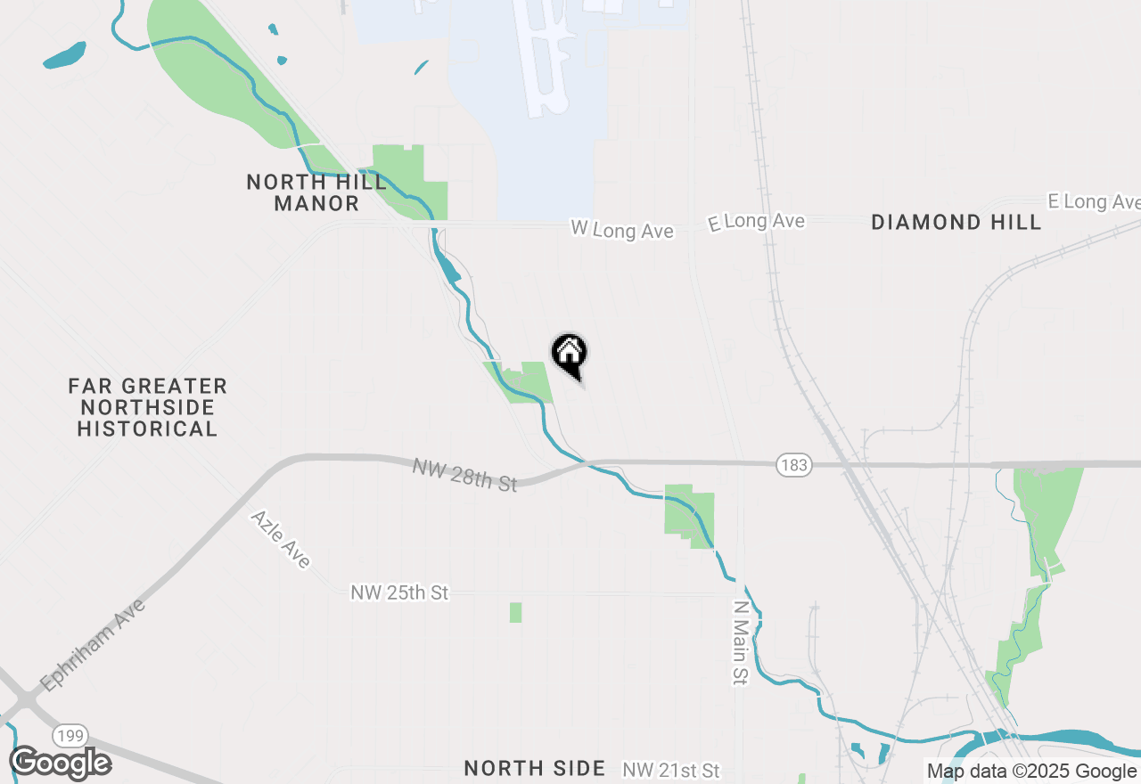 Map of 2907 Prospect Avenue, Fort Worth, TX 76106