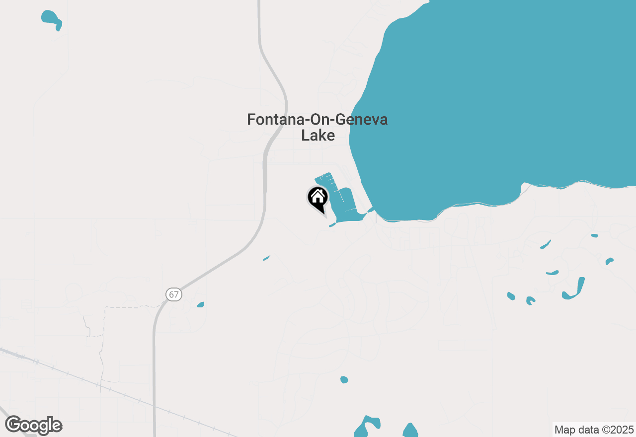 Map of 37 Abbey Villa Cir #D, Fontana, WI 53125