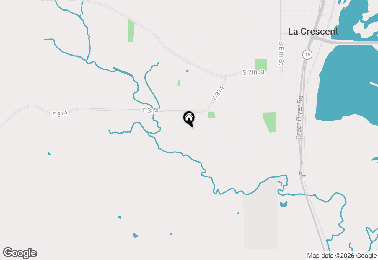 Map of 1395 Claudia Ave, La Crescent, MN 55947