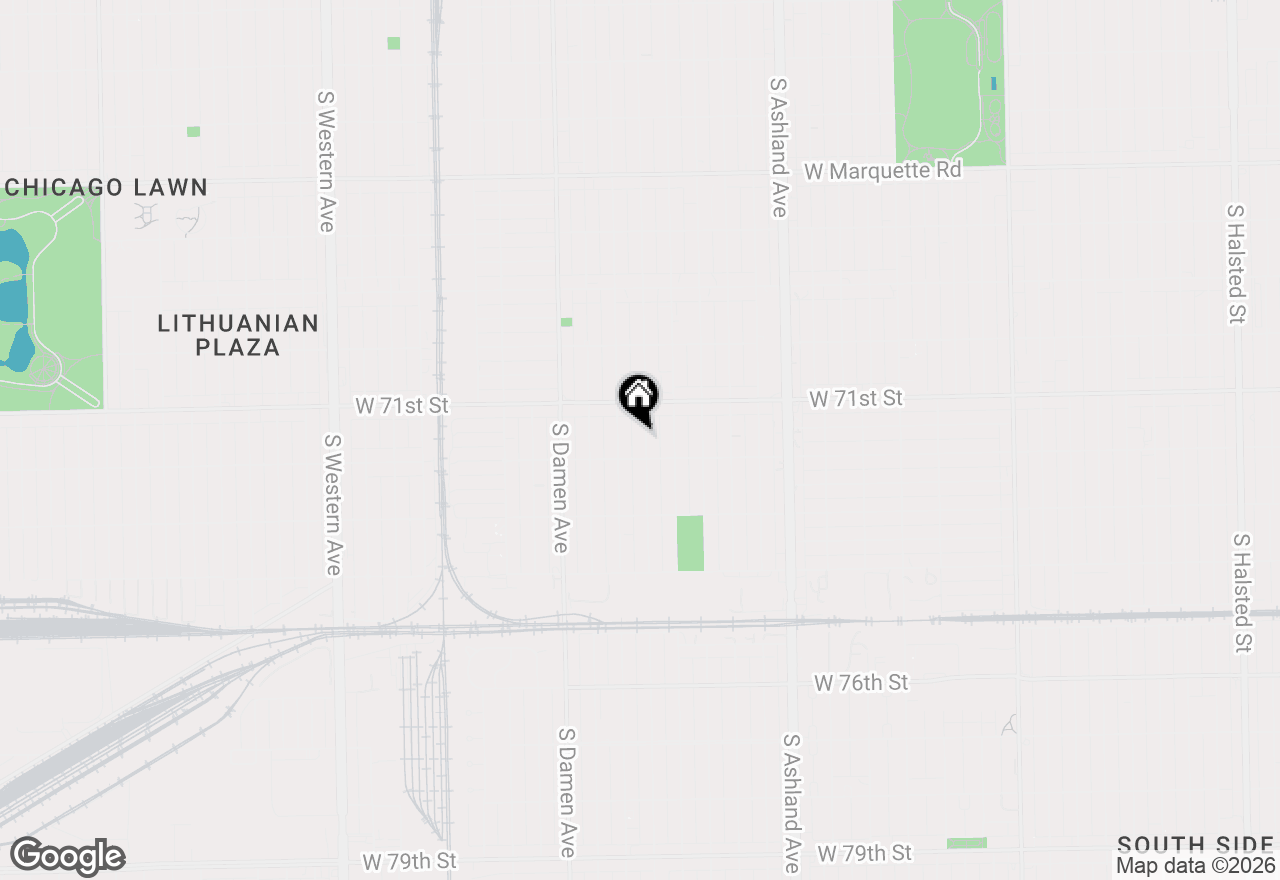 Map of 7140 S Winchester Avenue, Chicago, IL 60636