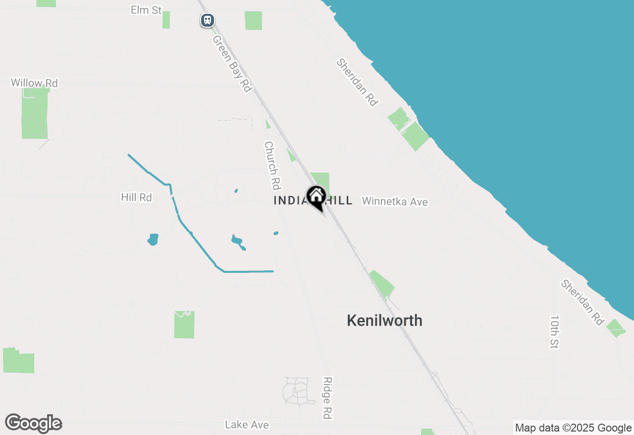 Map of 67 Brier Street, Winnetka, IL 60093