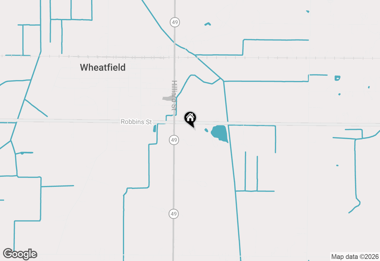 Map of 171 E State Road 10, Wheatfield, IN 46392